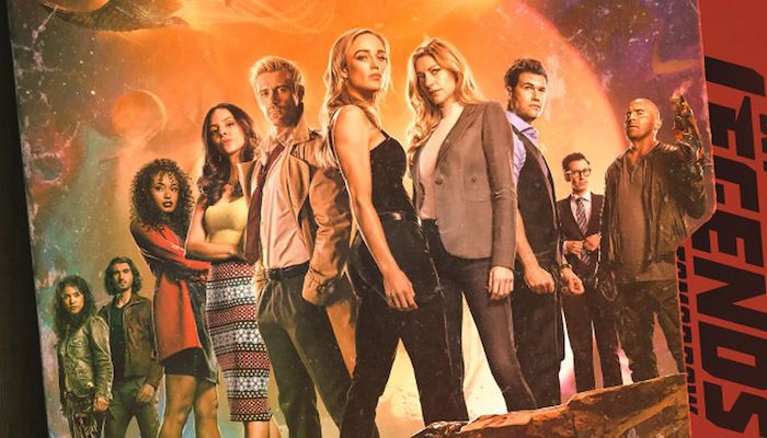 Legends Of Tomorrow Season Six Vhs Tv Show Poster Banner