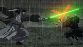 Rain Swordfight Star Wars Visions