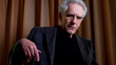 David Cronenberg Seated
