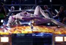Agathe Rousselle On Car Titane