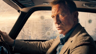 Daniel Craig In Car No Time To Die