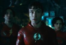 Ezra Miller Multiple Flashes The Flash
