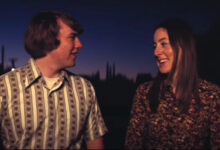 Cooper Hoffman Alana Haim Smiling Licorice Pizza