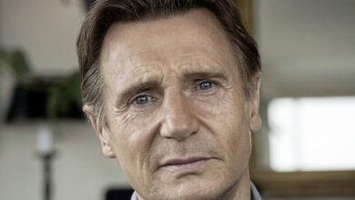 Liam Neeson Close Up