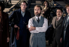 Dan Fogler Jessica Williams Callum Turner Eddie Redmayne Jude Law Fantastic Beasts The Secret Of Dumbledore