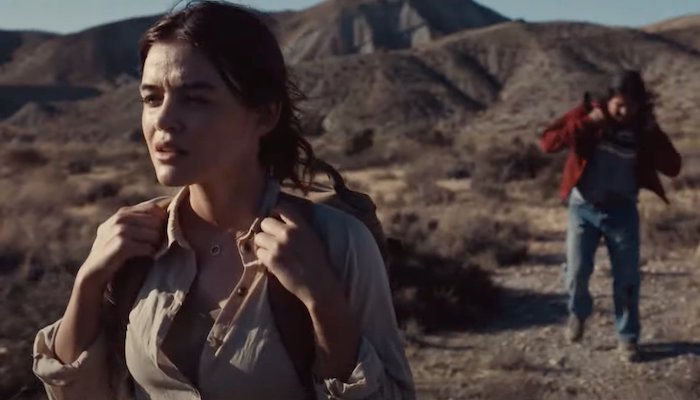 BORREGO (2022) Movie Trailer: Researcher Lucy Hale witnesses a Drug Plane  Crash in the U.S.-Mexico Border Desert | FilmBook