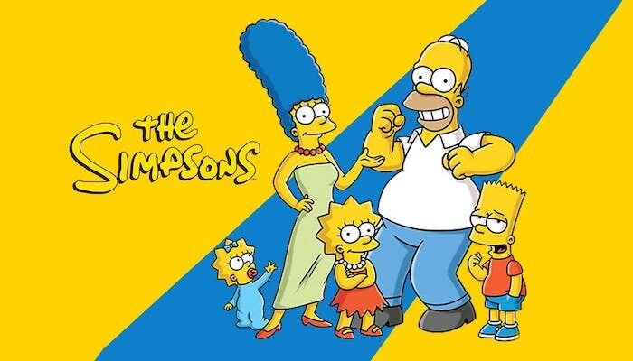 The Simpsons Tv Show Poster Banner