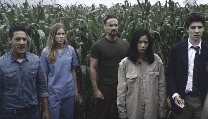 ESCAPE THE FIELD  2022  Movie Trailer  Six Strangers awaken in a Remote   Endless Cornfield in Emerson Moore s Horror Thriller - 12