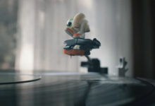 Marcel The Shell With Shoes On Record Player