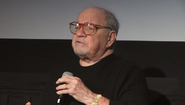 Paul Schrader With Microphone