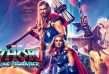 Thor Love And Thunder Movie Poster Banner