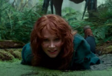 Bryce Dallas Howard In Water Jurassic World Dominion