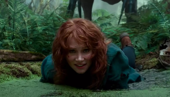 Bryce Dallas Howard In Water Jurassic World Dominion