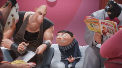 Gru With Applicants Minions The Rise Of Gru