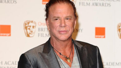 Mickey Rourke Close Up