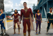 Adam Brody Meagan Good Zachary Levi Dj Cotrona Grace Caroline Currey Shazam Fury Of The Gods