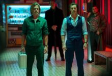 Brad Pitt Aaron Taylor Johnson Bullet Train