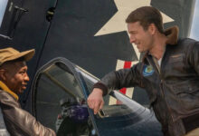 Jonathan Majors Glen Powell Devotion