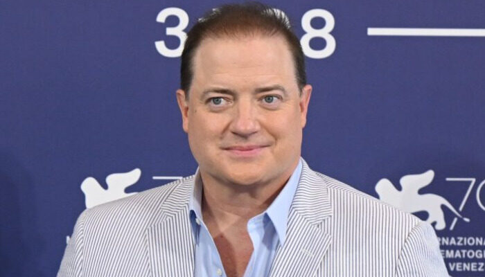 Brendan Fraser Smiling Up Close