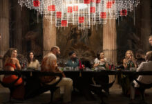 Daniel Craig Kathryn Hahn Edward Norton Dave Bautista Kate Hudson Janelle Monae Leslie Odom Jr Jessica Henwick Madelyn Cline Glass Onion A Knives Out Mystery