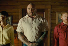 Dave Bautista Rupert Grint Nikki Amuka Bird Knock At The Cabin