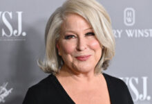Bette Midler Close Up