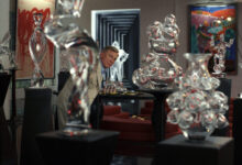 Daniel Craig Surrounded By Glass Glass Onion A Knives Out Mystery