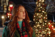 Lindsay Lohan Falling For Christmas
