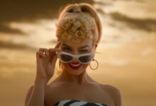 Margot Robbie Beach Winking Barbie
