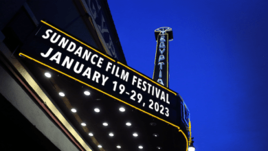 Sundance Film Festival Movie Theater Marquee