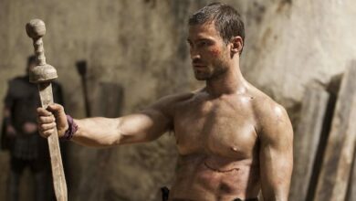 Andy Whitfield Wood Gladius Spartacus Blood And Sand