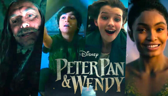 Alexander Molony Ever Anderson Yara Shahidi Jude Law Peter Pan And Wendy