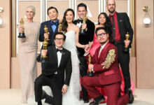 Jamie Lee Curtis Ke Huy Quan Michelle Yeoh Daniel Scheinert Daniel Kwan Oscar Academy Awards 2023