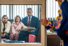 Tom Hanks Two Girls Waiting Room A Man Called Otto