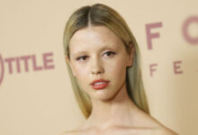 Mia Goth Close Up