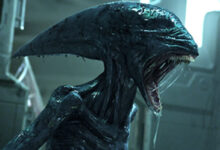Alien Mouth Open Alien Covenant