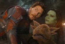 Chris Pratt Zoe Saldana Guardians Of The Galaxy Vol Three