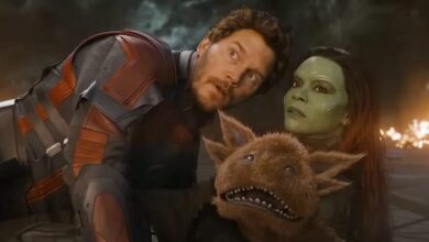 Chris Pratt Zoe Saldana Guardians Of The Galaxy Vol Three
