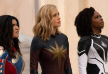 Iman Vellani Brie Larson Teyonah Parris The Marvels