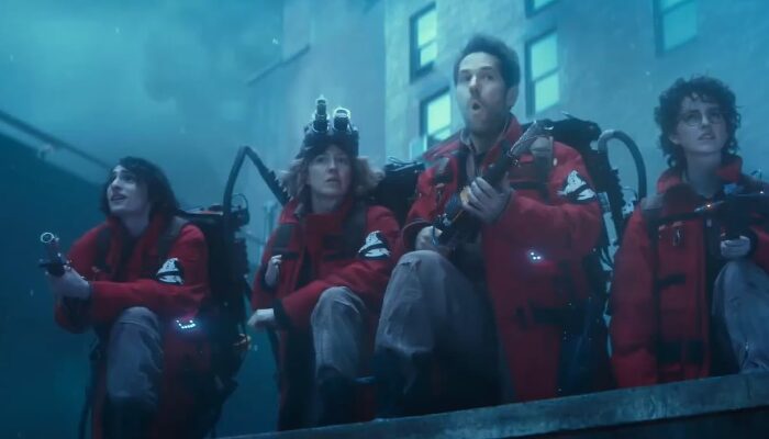 Paul Rudd And Co Ghostbusters Frozen Empire
