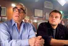 Martin Scorsese Leonardo Dicaprio On Set