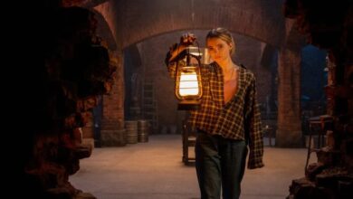 Freya Allan Jeremy Irvine Ruby Barker Peter Mullan Baghead