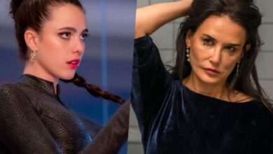 Demi Moore Margaret Qualley The Substance