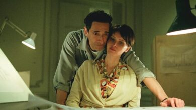 Adrien Brody Felicity Jones The Brutalist