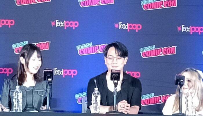 Moderator Howard Wang Risa Mei Comic Con Moderator Howard Wang Risa Mei Comic Con
