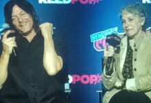 Norman Reedus Melissa Mc Bride Comic Con