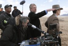 Christopher Nolan On Set Oppenheimer