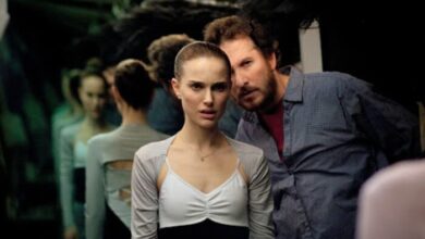 Natalie Portman Darren Aronofsky On Set Black Swan