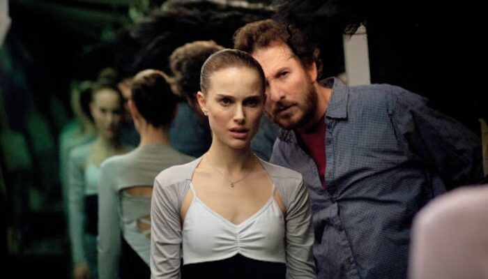 Natalie Portman Darren Aronofsky On Set Black Swan