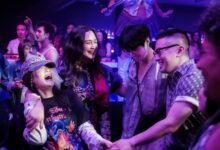 Han Gi Chan Lily Gladstone Kelly Marie Tran Bowen Yang The Wedding Banquet